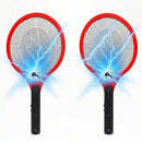 Raquete Elétrica Mata Mosquito Dengue Insetos Recarregável - (Cores Sortidas). Envio de acordo com a cor no estoque.