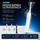 Escova Dental Elétrica Facil Lar Recarregável USB com 6 Modos 4 refil - envio de acordo com estoque.