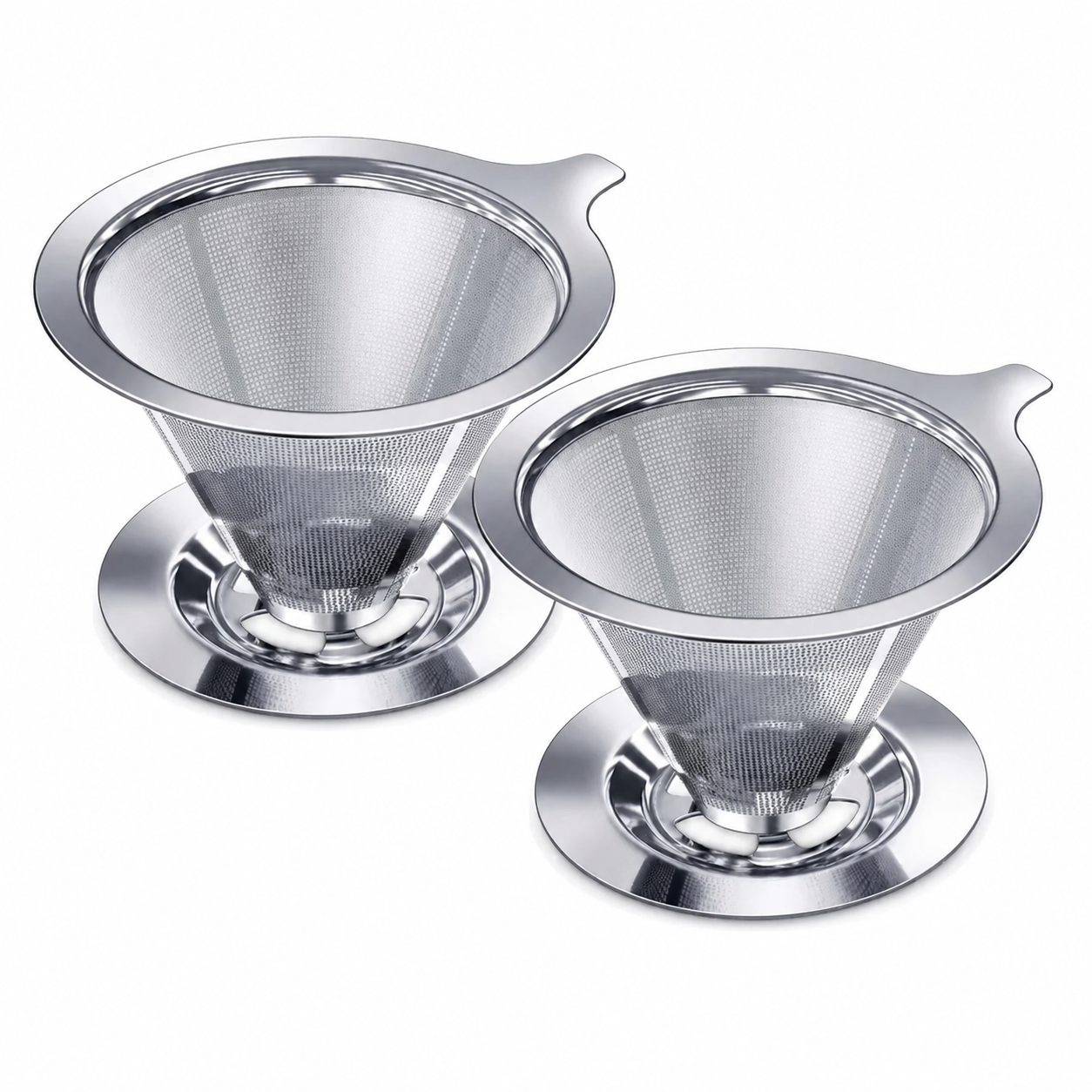 Facíl Lar Coador de Café Aço Inox 103 Permanente
