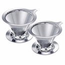 Facíl Lar Coador de Café Aço Inox 103 Permanente